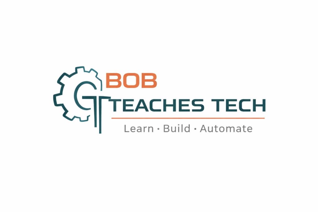 Bob Teaches Tech Official Light Logo