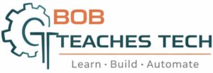 Bob Teaches Tech Official Light Logo