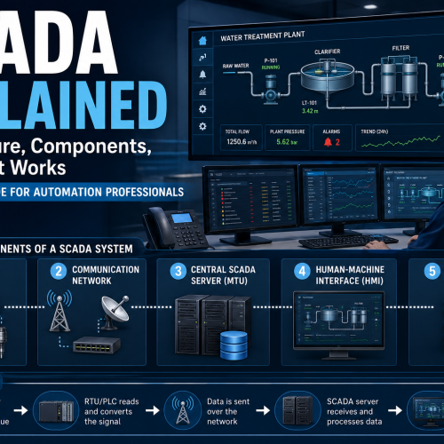 What Is SCADA? Architecture, Components, and How It Works